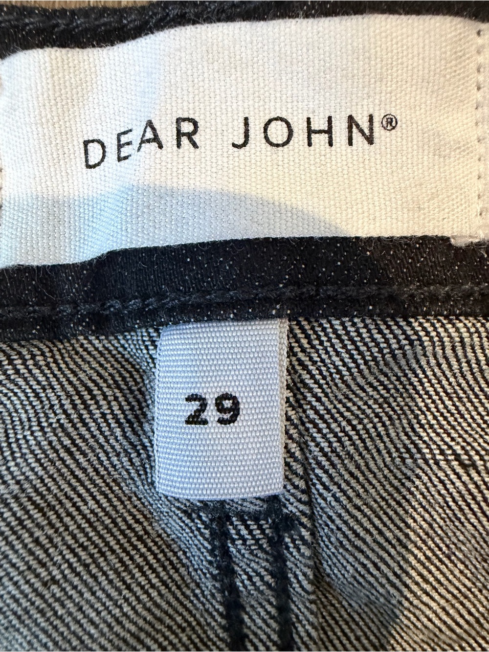 Dear John High-Rise Black Jeanne Flare Jeans (29x25) - Picture 2 of 9